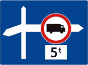 znak drogowy E-10