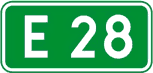 znak drogowy E-16